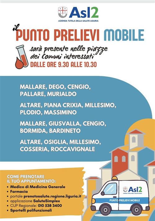 Punto prelievi mobile